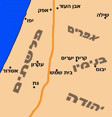מפת קרב אבן העזר